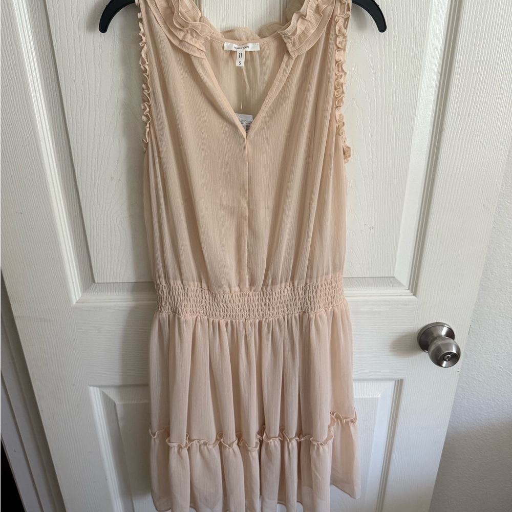 Maurices Cream Sleeveless Dress